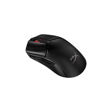 HyperX Pulsefire Haste 2 Mini – PC용 무선 게이밍 마우스 소형 경량 Bluetooth 2.4GHz 화이트113350, 블랙, Wireless, Black