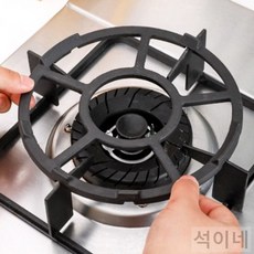 석이네가게 가스레인지 보조 삼발이 화구, 1개