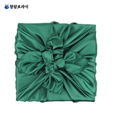 청담보자기 공단 보자기 대형 108cm, 10개, 진초록