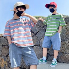 주니어5부청반바지