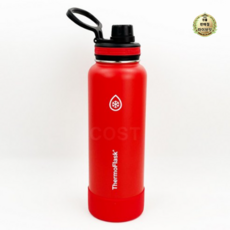 써모플라스크 보냉병 보온병 THERMOFLASK 코스트코 물병 등산용 운동용 캠핑용, 1200ml 레드, 2세트