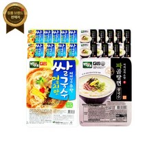 백제 쌀국수 멸치맛10개+파곰탕면10개/즉석쌀국수