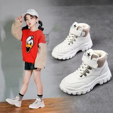 kirahosi 가을 겨울 여자 아동 여아 신발 부츠 앵클 워커 부츠 40 CM 11 CH23u9ez