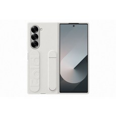 삼성 정품 갤럭시 폴드6 케이스 스탠딩 with 스트랩 크림 EF-MF956