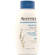 [일본 바디워시] Aveeno (아비노) 스킨 릴리프 바디 워시 [건성 피부 민감성 피부의 분 용】 무 향료 35, 1