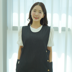 데님원피스앞치마