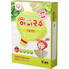 치키몽키 우리밀아이국수 시금치맛, 1개, 150g