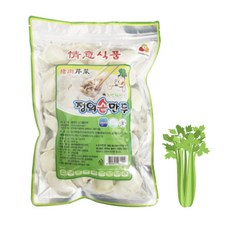 월월중국식품 정의식품 셀러리돼지고기 물만두 600g, 1개