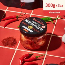 군치미 매운실비김치 300g x 3 1kg x 2