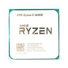 AMD Ryzen 5 2600X 3.6 GHz 6 코어 12 스레드 95W CPU 프로세서 소켓 AM4 - 2600x