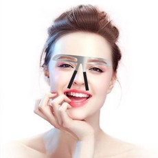 눈썹라인 가이드 키트x1개 이쁜 눈썹그리기, 1개, 일자형