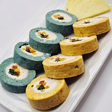 멍더랜드 강아지 단호박 김밥 6p 멍김밥 기념일간식 펫푸드 애견수제간식