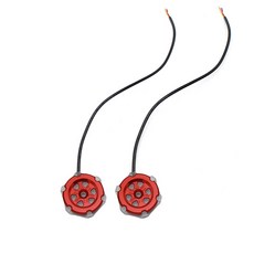 NVX 새로운 안전 야마하호환 방향 표시등 2015 155 Semspeed 경고 2019 지시등 2018 Aerox 125 범용 150, 2pcs red, 2개