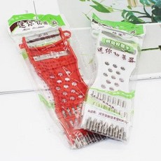 감자 채칼 매실꼭지따기 당근라페 오이콩국수 샐러드 가정용 무는 껍질 벗긴 과도로 채소를, 가죽깎이 평사기