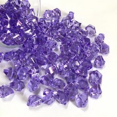 홈 장식 장식 공예 선물 라인 석 아크릴 크리스탈 보석 돌 얼음 바위, Violet
