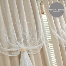 지나송자수레이스암막커튼