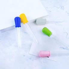 어항 실험기구 플라스틱 물감놀이 미술놀이 과학실험 컬러 물감 놀이 5ml DD 11791, 그린, 1개