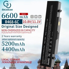 Gololoo 노트북 배터리 삼성 AA-PB9NS6B AA-PB9NC6B PL9NC6W NP350V5C 355V5C np300v5a NP550P7C RV508 R428 R528 용, 1) 4400mAh
