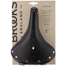 BROOKS(브룩스) 가죽 안장 스프링 첨부 모델 B66의 싱글 레일판 B67 BLACK, 1개