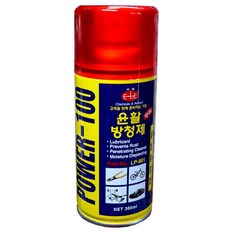 이레산업 POWER-100 윤활방청제 금속 녹제거 볼트이완, 1개, 360ml
