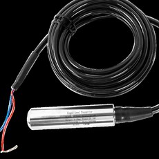 수중 액체 레벨 센서 0.5-4.5V 4-20mA 0-10V 프로브 액체 레벨 송기 강 깊은 우물 액체 레벨 변환기, 38) 3m Range 5m Cab - 0-10V, 1개