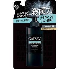 [캣츠비 데오드란트 일본직구] GATSBY(갸스비) 의약외품 프리미엄 타입 데오드란트 바디워시 맨즈 바디워시 380ml, 1개