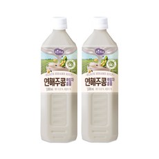 맑은물에 연해주콩 흑임자 콩물 1000ml, 1L, 2개