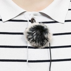 외부 소음 차단 콘덴서 핀마이크 윈드스크린