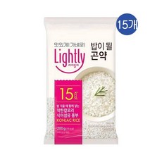 대상 라이틀리 밥이될 곤약 (3~4인분용), 200g, 15개