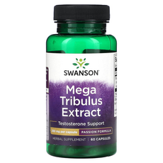Swanson 메가 트리블러스 추출물 250mg 캡슐 60정, 1개