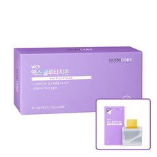 뉴트리코어 WCS 맥스 글루타치온 301.5mg x 30매 3+1박스(120매) / 글루타치온 효모추출물 43% 투입 / 글루타치온 필름