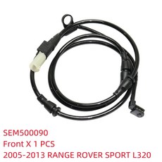 B 랜드로버 레인지로버 스포츠 L320 L322 이보크 L538 디스커버리 L319 L550 용 전방 후방 브레이크 시스템 브레이크 마모 센서 알람, 3)SEM500080