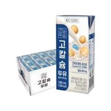 건국대학교 고칼슘 두유, 190ml, 24개
