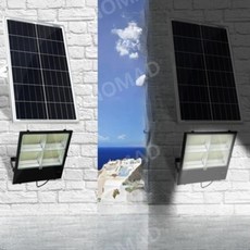  태양광 센서등 태양열 가로등 정원등 벽부 벽 등 야외 문주등 LED, 1600W 기본 리모컨형 