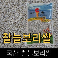 둘이 / 국산 / 보리쌀(찰늘보리쌀) / 10kg / 2021년산 /, 1개