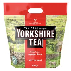 [영국발송] 테일러 오브 해로게이트 요크셔 티백 480개입 대용량 홍차 Yorkshire Tea Bags 480 Pack