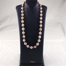 핑크담수진주목걸이