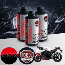 코멧 125 R 우수한 제동성능 MAX 프리미엄 바이크 브레이크액 DOT-4 1L, 1개