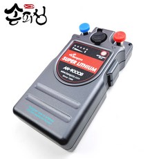 손피싱 에이네트 방짜배터리 AN-9000B 케이스 케이블 세트 전동릴 수류탄 배터리 시마노 바낙스 카이젠 보조 소형 밧데리, 9000B