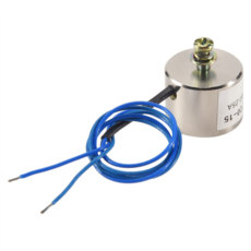 흡입된 전기 리프팅 자석 전자석 12VDC 2.5Kg 5.5LB 20x15mm, 실버 톤