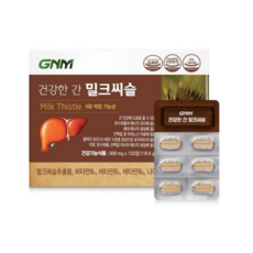 GNM자연의품격 건강한 간 밀크씨슬, 132정, 1개