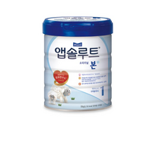 앱솔루트 오리지널 본 분유 1단계, 750g, 7개