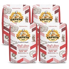 Antimo Caputo Chef's Flour Italian Double Zero 00 안티모 카푸토 쉐프스 플라워 이탈리안 더블 제로 00, 4개, 1kg