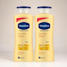 바세린 드라이 스킨 리페어 로션, 600ml, 2개