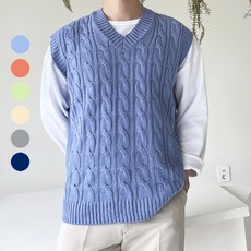 여름남성니트조끼