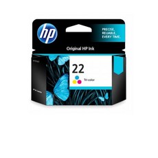HP NO.21 22 정품잉크 C9351AA C9352AA, NO.22 칼라/정품(C9352AA), 1개