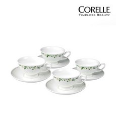 코렐 코렐코디네이츠 그리너리 티잔 4인조 세트, 단품없음