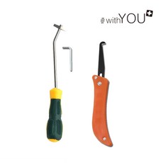  위드유 타일 줄눈 백시멘트 제거기 3종 세트, 10set 