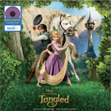 디즈니 겨울왕국 LP Songs from Tangled Vinyl 라벤더 바이닐 엘피판 - 디즈니lp