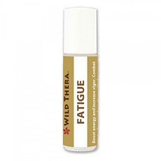 Wild Thera 피로 롤온 블렌드 10 ml. 만성 피로 현기증 두통 근육통 기분 전환 및 과민성을위한 아로마 테라피. 천연 및 유기